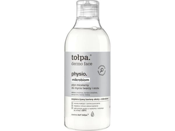 Tolpa micellärt rengöringsmedel för ansikte och ögon Physio Mikrobiom 400 ml