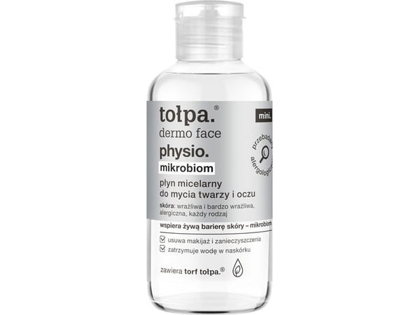 Tolpa Micellar ansikts- och ögontvätt Physio Microbiome 100ml