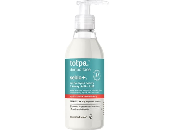 TOLPA Dermo Face Sebio+ rensende gel (2 AHA+LHA) 195 ml