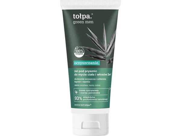 Tołpa Oczyszczanie. Żel pod prysznic do mycia ciała i włosów 2w1 200ml