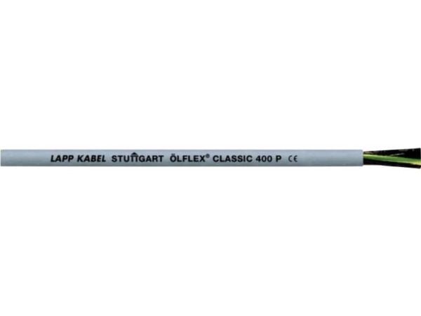Lapp ÖLFLEX CLASSIC 400 P, Keskijännitekaapeli, Harmaa, Polyvinyylikloridi (PVC), Puolijäykkä polyvinyylikloridi (SR-PVC), Kupari, 0.5 mm²