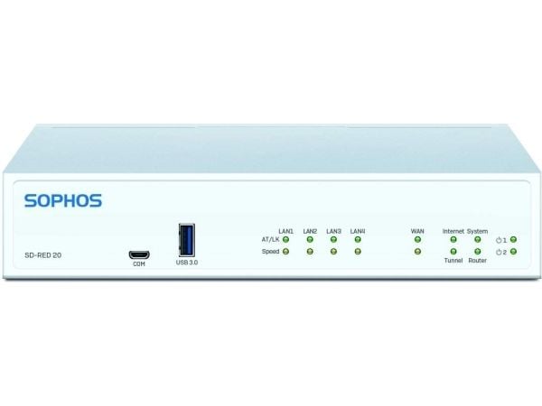 Sophos SD-RED 20 - Rev 1 - fjärrstyrning - 4 portar - GigE