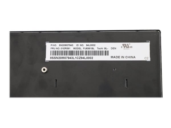 Lenovo - Erstatningstastatur for bærbar PC - med Trackpoint, UltraNav - bakbelysning - QWERTY - Dansk - FRU