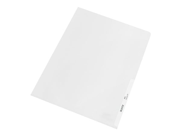 Leitz Recycle - L-formet mappe - for A4 (210 x 297 mm) - kapasitet: 40 ark - gjennomsiktig (en pakke 100) - for P/N: 46220069, 46230069, 46240069