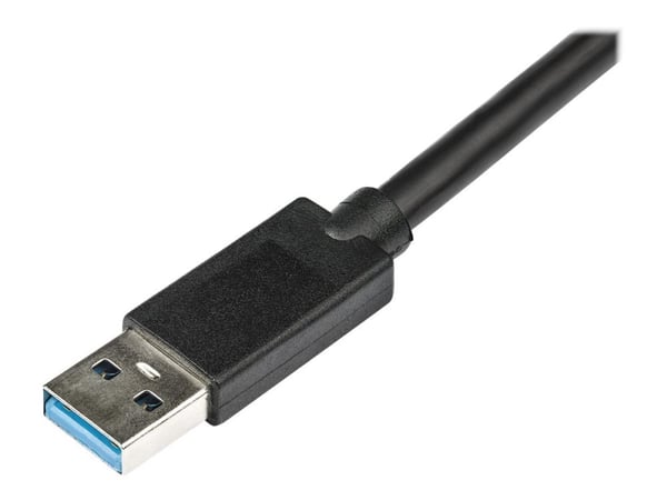 Startech USB 3.0 to HDMI & DVI Adapter with 1x USB Port - External Video & Graphics Card Adapter - Dual Monitor Hub - Supports Windows (USB32HDEH) ...