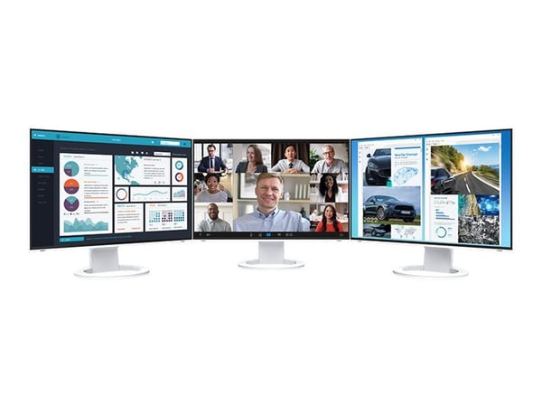 EIZO FlexScan EV2495-WT, 61,2 cm (24.1"), 1920 x 1200 pikseliä, WUXGA, LCD, 5 ms, Valkoinen