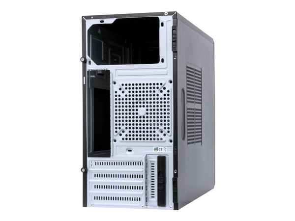 Chieftec CT-04B-OP, Mini Tower, PC, Musta, mikro ATX, SECC, 14 cm