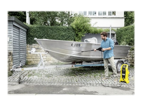 Kärcher K 2, 4 m, Højt tryk, Sort, Gul, IPX5 (Batteri medfølger ikke)