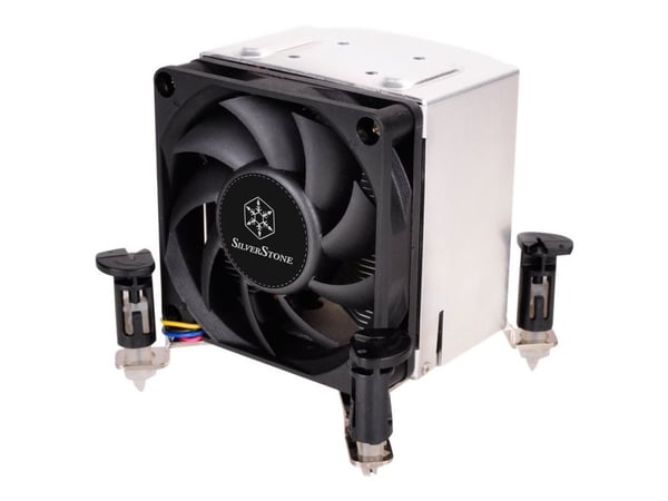 SilverStone Argon Series AR10-115XP - Processorkylare - (för: LGA1156, LGA1155, LGA1150, LGA1151) - aluminium och koppar - 70 mm
