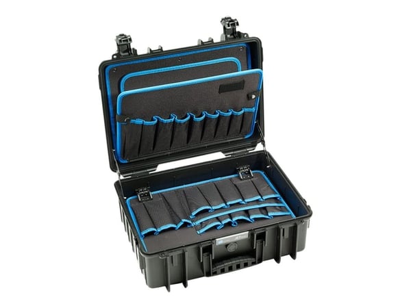 B&W tool.case JET 5000 - Hard eske for verktøy - polypropylen - svart