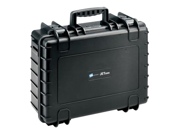 B&W tool.case JET 5000 - Hard eske for verktøy - polypropylen - svart