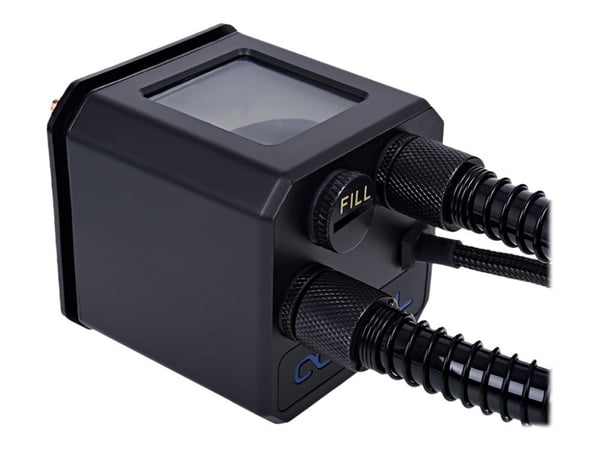 Alphacool Eisbaer 240 CPU, All-in-one-nesteenjäähdytin, 12 cm, Musta