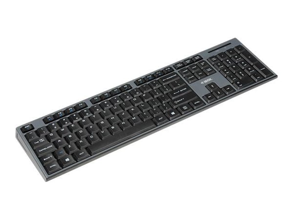 iBOX Desktop Kit Pro - Tastatur- og mussett - trådløs - QWERTY - svart