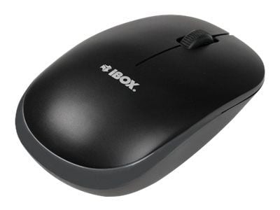 iBOX Desktop Kit Pro - Tastatur- og mussett - trådløs - QWERTY - svart