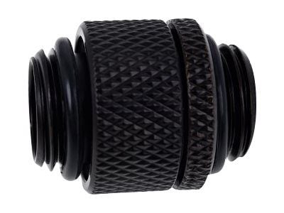 Alphacool Eiszapfen Connector Series Double-Threaded - Armatur for væskekjølesystem - mørkesvart