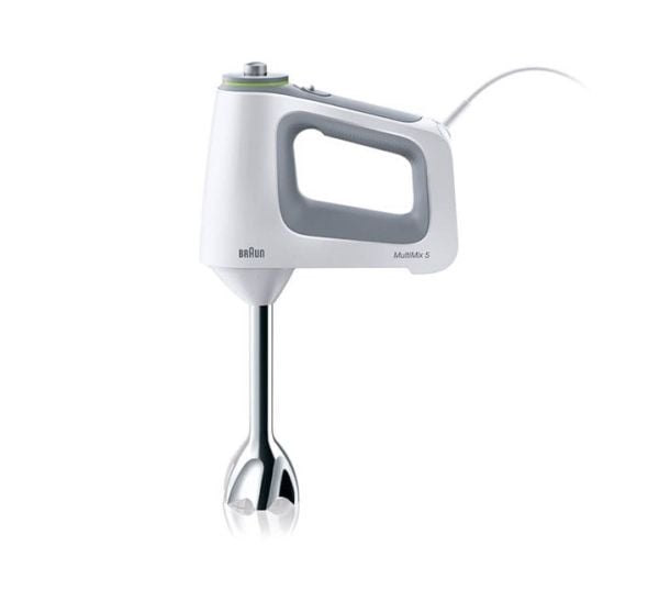 Braun MultiMix 5 HM 5107 WH - Håndmikser - 750 W - hvit/grå