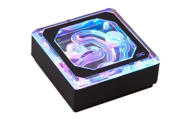 Alphacool Eisblock XPX Aurora Edge, Vannblokk, Messing, Kobber (Cu), Perspex, Svart, LGA 1150 (kontakt H3), LGA 1151 (kontakt H4), LGA 1155 (Socket...