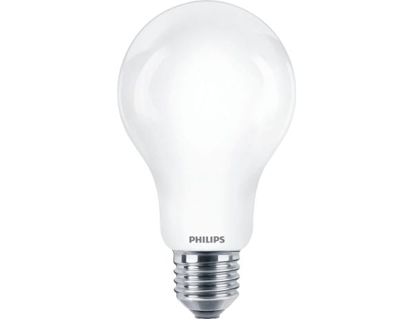 Philips LED Classic - LED-lyspære - mattslipt finish - E27 - 13 W (ekvivalent 120 W) - klasse D - kjølilg hvitt lys - 4000 K