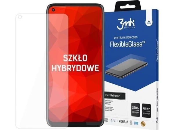 3MK Szkło på telefon 3mk fleksibelt glass 7H til Motorola Moto G8 uniwersalny