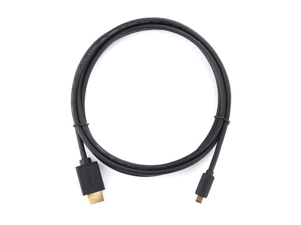 UGREEN HD127 micro HDMI - HDMI 4K 3D 3m kaapeli (musta)