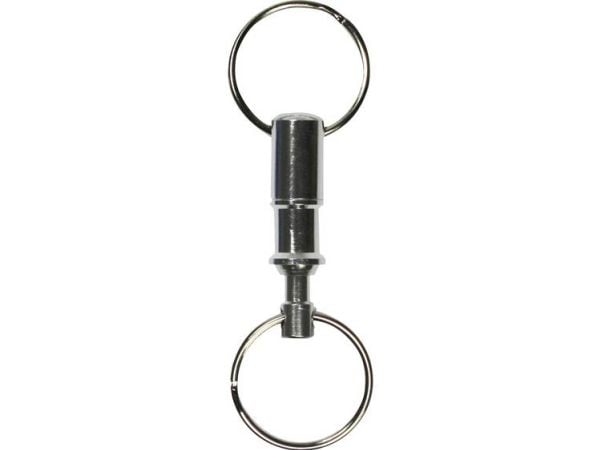BASI 0006-0545, Nøkkelring, Sølv, Aluminium, Rund, Unisex, 115 g