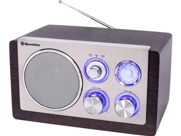 Roadstar HRA-1245WD, Bærbar, Analog, FM, MW, 3,5 W, 1-veis, Tre