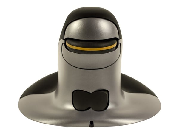 Fellowes Penguin Small - Vertikal mus - høyre- og venstrehåndet - laser - trådløs