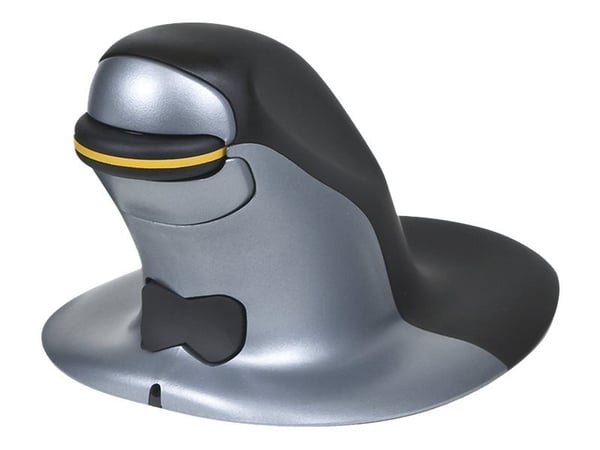Fellowes Penguin Small - Vertikal mus - høyre- og venstrehåndet - laser - trådløs