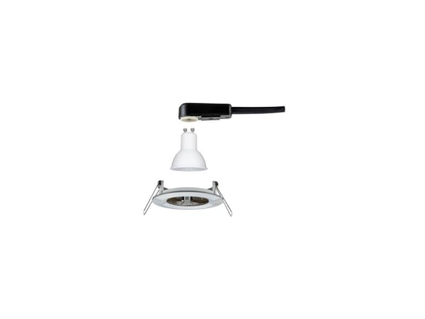 Paulmann Nova, Innsunket spotlight, GU10, LED, 6,5 W, 4000 K, Rustfritt stål