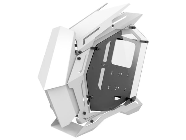 Jonsbo MOD3, PC, Hvit, ATX, EATX, ITX, Micro ATX, Aluminium, Spilling, 17 cm