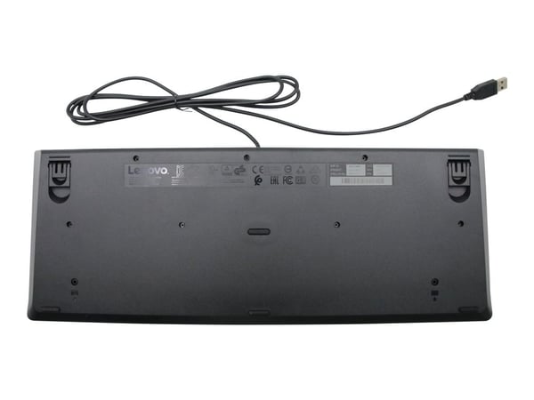 Lenovo Preferred Pro II, Täysikokoinen (100 %), USB, QWERTY, Musta