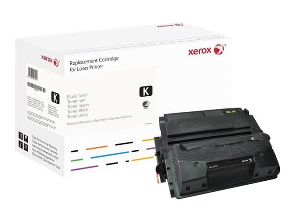 Xerox - Svart - original - tonerpatron (alternativ for: HP 42X) - for DocuPrint 4250/MRP