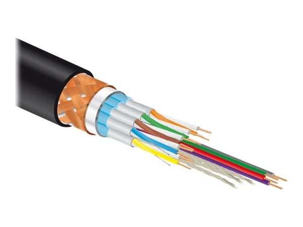 Delock Premium - Premium High Speed - HDMI-kabel med Ethernet - HDMI hann til HDMI hann - 1 m - tredobbeltskjermet snodd ledningspar - svart - 4K-s...