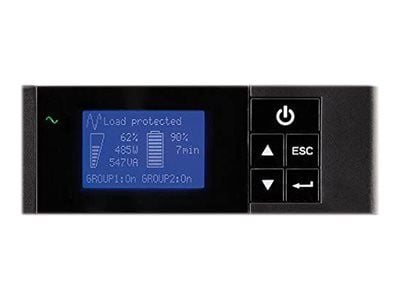 Eaton 5P 1150iR - UPS (kan monteres i rack) - AC 160-290 V - 770 watt - 1150 VA - RS-232, USB - utgangskontakter: 6 - 1U