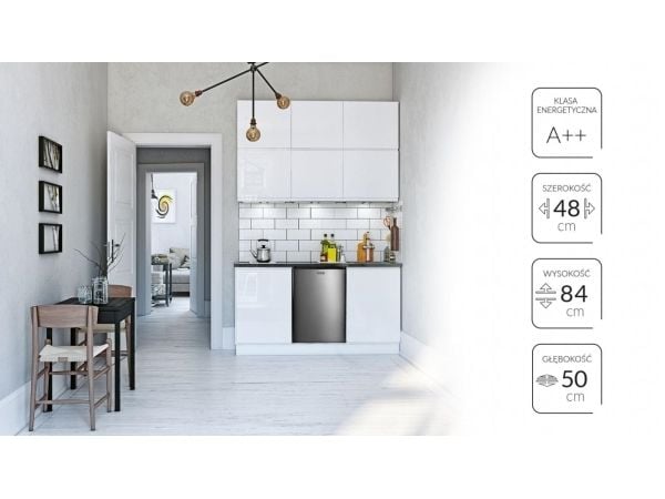 MPM 112-CJ-16/AA, 82 L, Vapaasti seisova, E, 41 dB, Harmaa