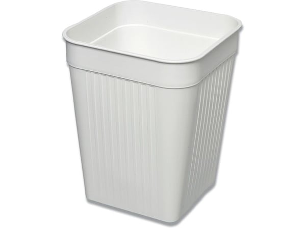 Papirkurv Orth 14 ltr. hvit plast