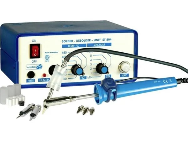 Star Tec ST 804 lodde-/avlodningsstasjon analog 80 W +150 til +450 °C