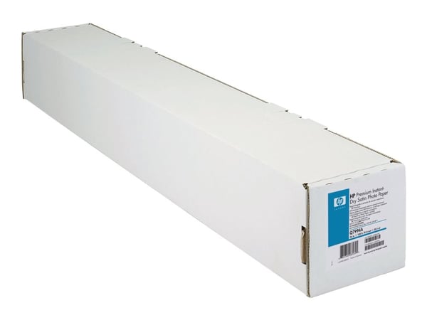 HP Premium Instant-dry Satin Photo Paper - Sateng - Rull (106,7 cm x 30,5 m) - 260 g/m² - 1 rull(er) fotopapir - for DesignJet 40XX, 45XX, 5100, HD...