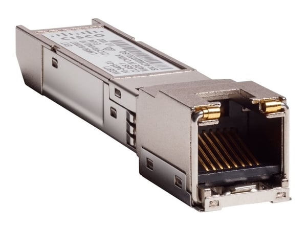 Cisco Small Business MGBT1 - SFP (mini-GBIC) transceivermodul - 1GbE - 1000Base-T - RJ-45 - for Business 110 Series; 220 Series; 350 Series; Small ...