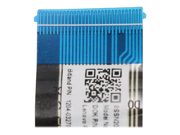 Lenovo - Erstatningstastatur for bærbar PC - med styreplate - QWERTY - Nordisk - med toppdeksel - for 300e Chromebook (1st Gen) 81H0