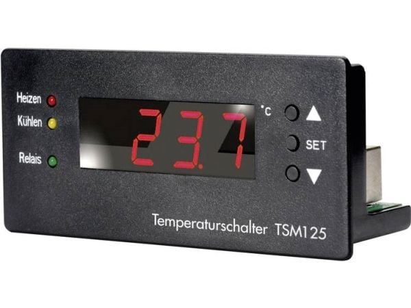 H-Tronic 1114525 TSM 125 Lämpötilakosketin Rakennusmoduuli 12 V/DC -55 - 125 °C -55 - 125 °C