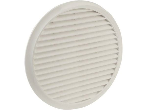 Tuulettimen säleikkö Wallair N33830 Kärpäsverkolla 15 cm Valkoinen 1 kpl