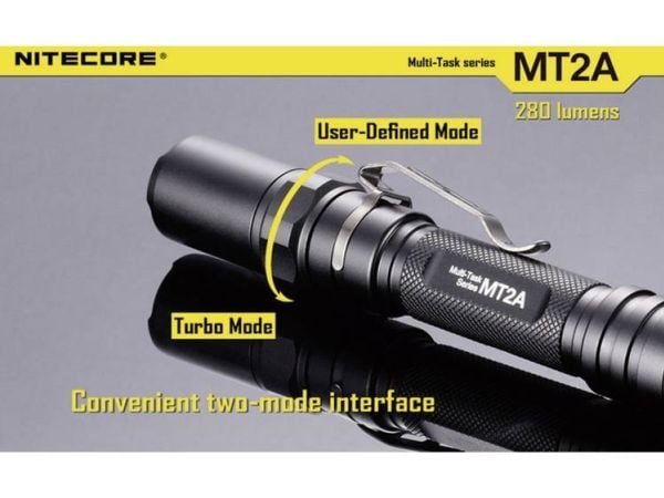 NITECORE MT2A - Ficklampa - LED - vitt ljus