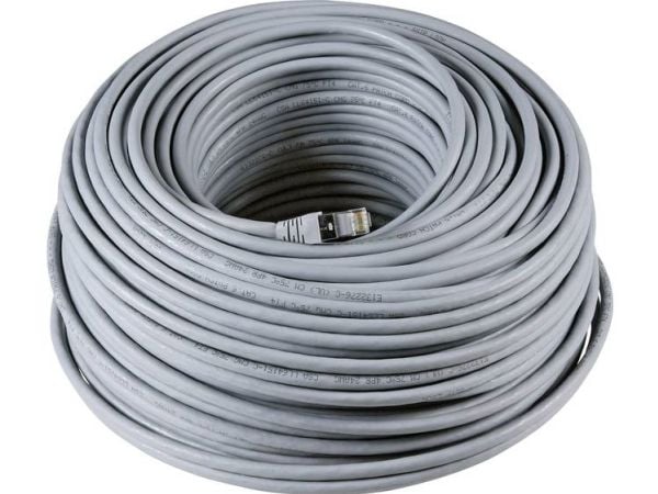 EFB Elektronik K5537GR.90, 90 m, Cat6a, S/FTP (S-STP), RJ-45, RJ-45, RJ-45