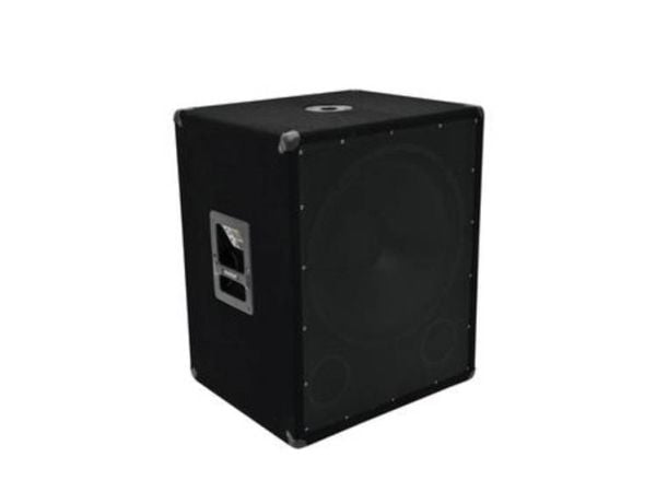 Omnitronic BX-1850, 600 W, 15 - 300 Hz, 1200 W, 99 dB, 8 O, 45,7 cm (18")