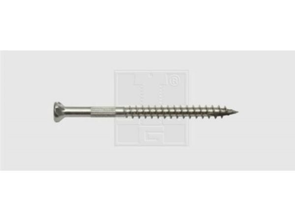 SWG 16714560015 försänkt träskruv 4,5 mm 60 mm T-profil rostfritt stål A2 100 st