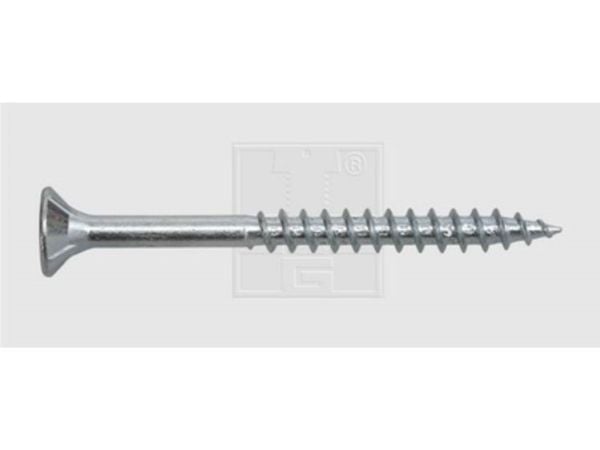 Träskruv SWG 1760244010 4 mm x 40 mm invändig multitag, stål, zink, 500 st