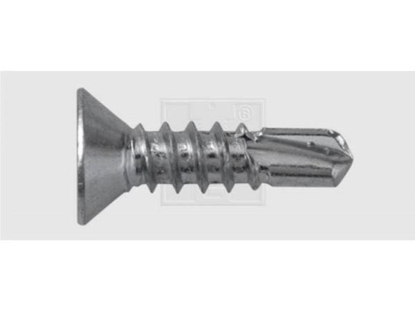 SWG 2118421920 Poraruuvit 4,2 mm 19 mm Ristikkäisleikkaus Philips DIN 7504-P Teräs sinkitty 100 kpl
