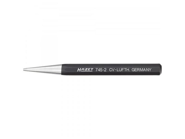 HAZET 745-2, Kjørner, Sort, Sølv, Sort, 120 mm, 2 mm, 61 g