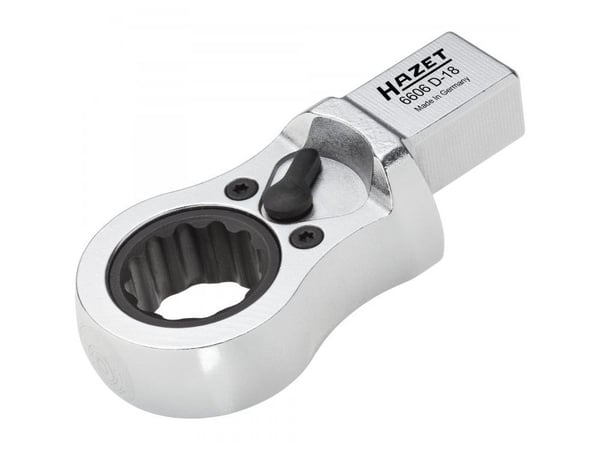 HAZET 6606D-21, Yksittäinen kohde, jakoavaimen päätyliitin, Kromi, 21 mm, 40 mm, 81 mm